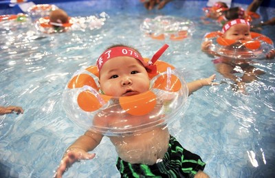 Детский бассейн в Китае