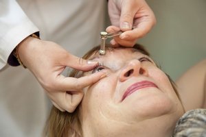 Измерение внутриглазного давления при глаукоме