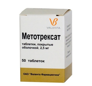 Метотрексат - цитостатический антиметаболит, используемый для общего лечения псориаза