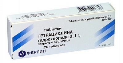 Тетрациклин - один из препаратов для лечения микоплазмы