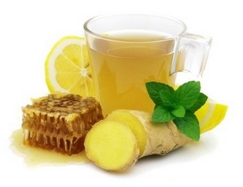 Классический рецепт - чай с имбирем, медом и лимоном
